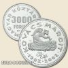 Magyarország 2002 évi 3000 Forint '' Kovács Margit '' PP! 